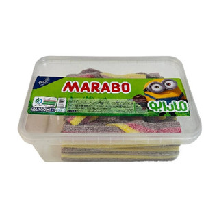 پاستیل نواری با طعم بلک بری مارابو عمده - 900 گرم