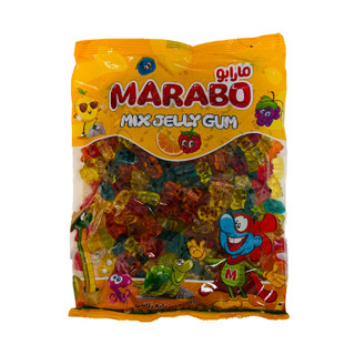 پاستیل خرسی با طعم چندمیوه مارابو - 1000 گرم