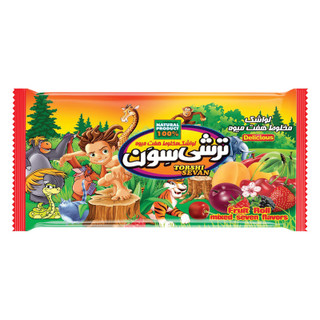 لواشک مخلوط هفت میوه جنگلی ترش سون - 50 گرم بسته 10 عددی
